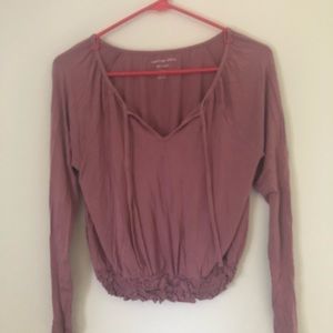 American Eagle Long Sleeve Top
